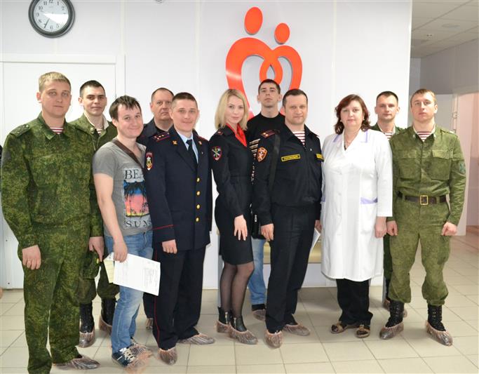 В Приволжье росгвардейцы пополнили банк крови медицинских учреждений