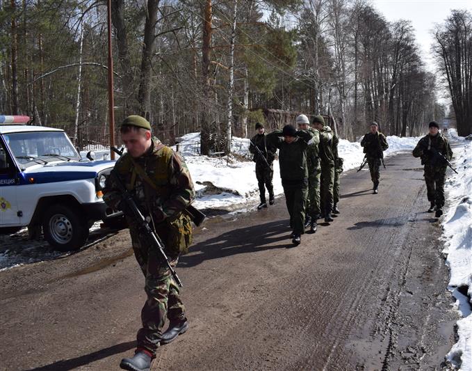В Казани в войсковой части по охране важного государственного объекта прошли командно-штабные учения по задержанию диверсионных групп