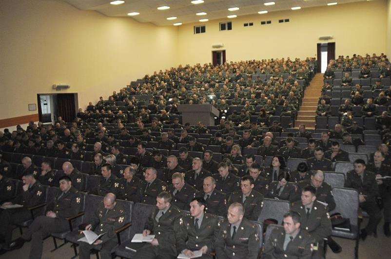 В Новосибирском военном институте прошла техническая конференция, посвященная безопасности дорожного движения