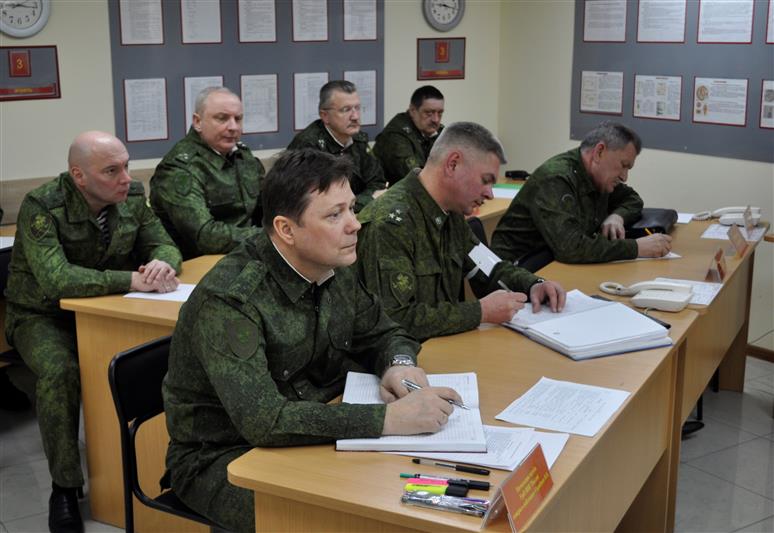В Уральском округе Росгвардии прошло масштабное командно-штабное учение