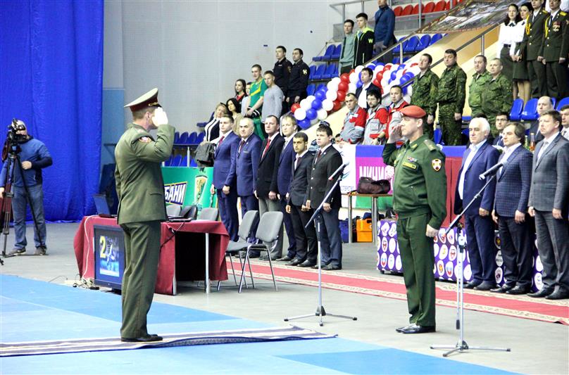 В столице Кубани стартовал чемпионат войск национальной гвардии по дзюдо (фото, видео)