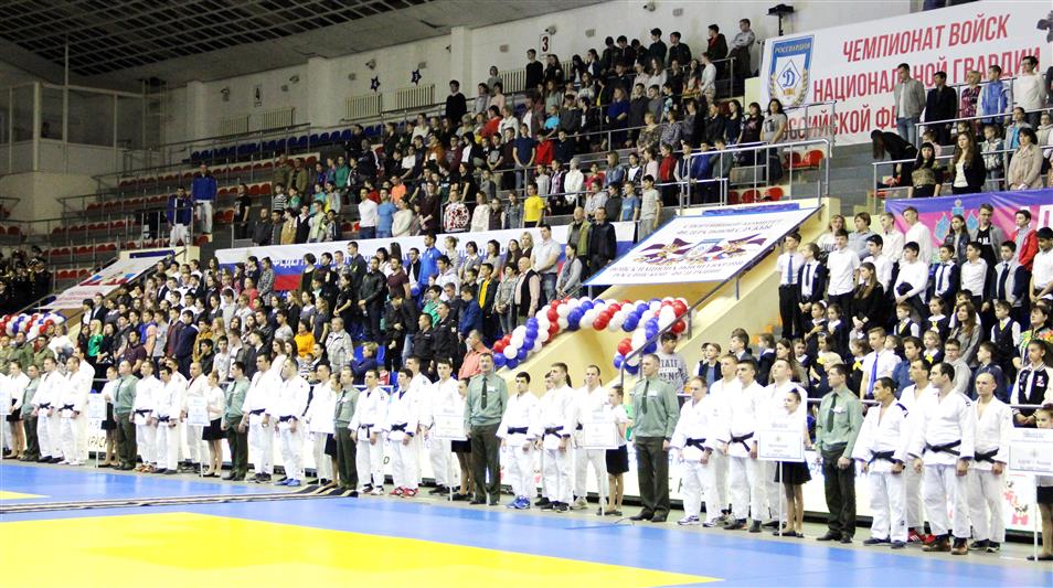 В столице Кубани стартовал чемпионат войск национальной гвардии по дзюдо (фото, видео)