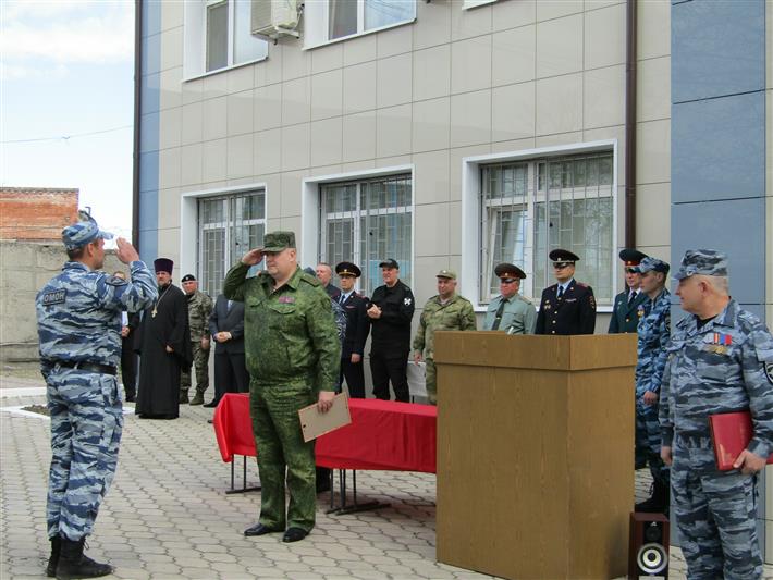 25 лет со дня образования отметил ОМОН на транспорте Управления Росгвардии по Ставропольскому краю