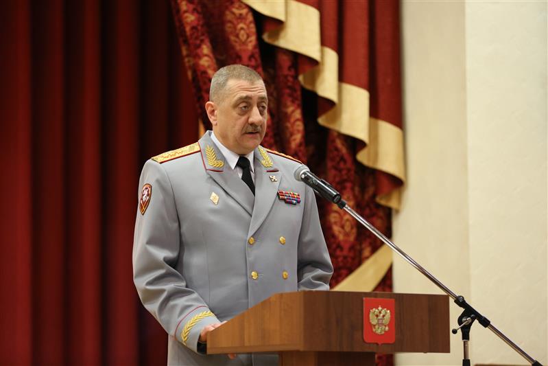 Командующий Центральным округом Росгвардии принял участие в церемонии гашения почтовой карточки, посвящённой 100-летию полка охраны и обеспечения 