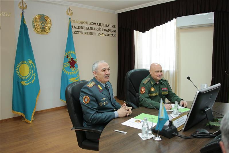 Состоялась рабочая поездка статс-секретаря – заместителя директора Росгвардии генерал-полковника Сергея Захаркина в Республику Казахстан