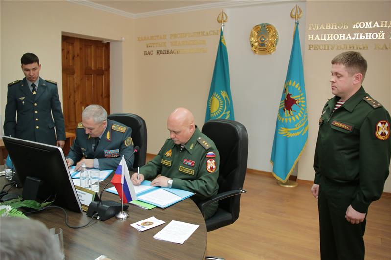 Состоялась рабочая поездка статс-секретаря – заместителя директора Росгвардии генерал-полковника Сергея Захаркина в Республику Казахстан