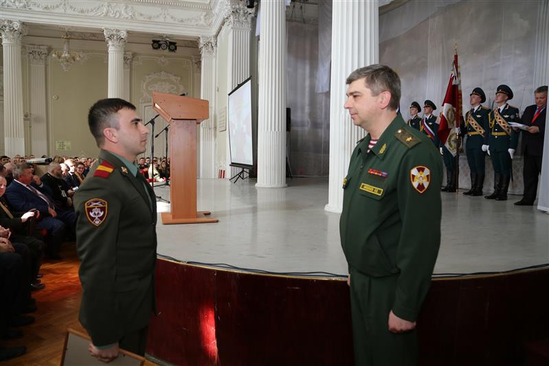 Батальон охраны и обеспечения Северо-Западного округа Росгвардии отметил 100-летний юбилей 