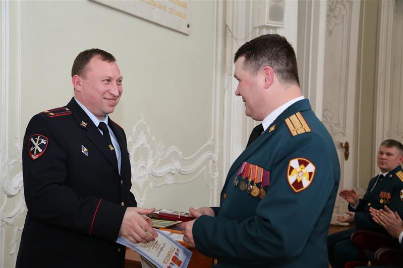 Батальон охраны и обеспечения Северо-Западного округа Росгвардии отметил 100-летний юбилей 