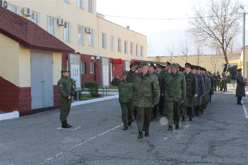 Со дня сформирования махачкалинского соединения войск национальной гвардии Российской Федерации исполнилось 22 года