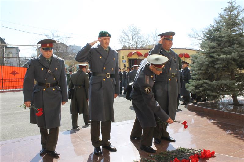 Со дня сформирования махачкалинского соединения войск национальной гвардии Российской Федерации исполнилось 22 года