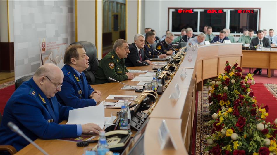 В Центральном округе Росгвардии состоялся военный совет