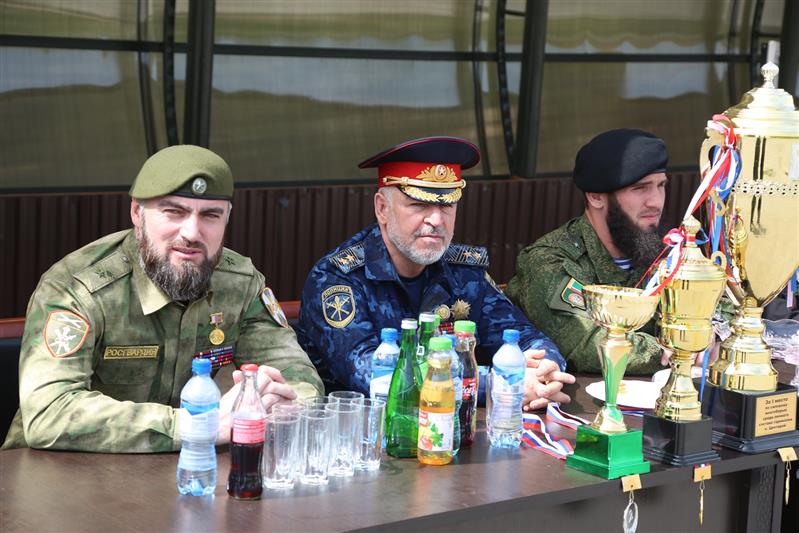 Сотрудники Управления Росгвардии по Чеченской Республике сразились за кубок памяти Ахмата-Хаджи Кадырова