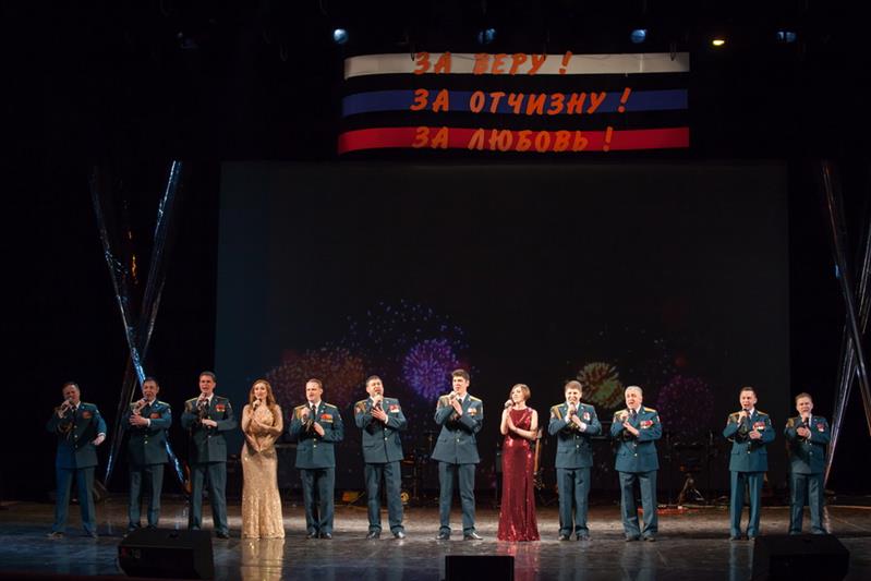 140 росгвардейцев принимают участие в XXI Открытом фестивале-конкурсе армейской песни «За веру! За Отчизну! За любовь!»