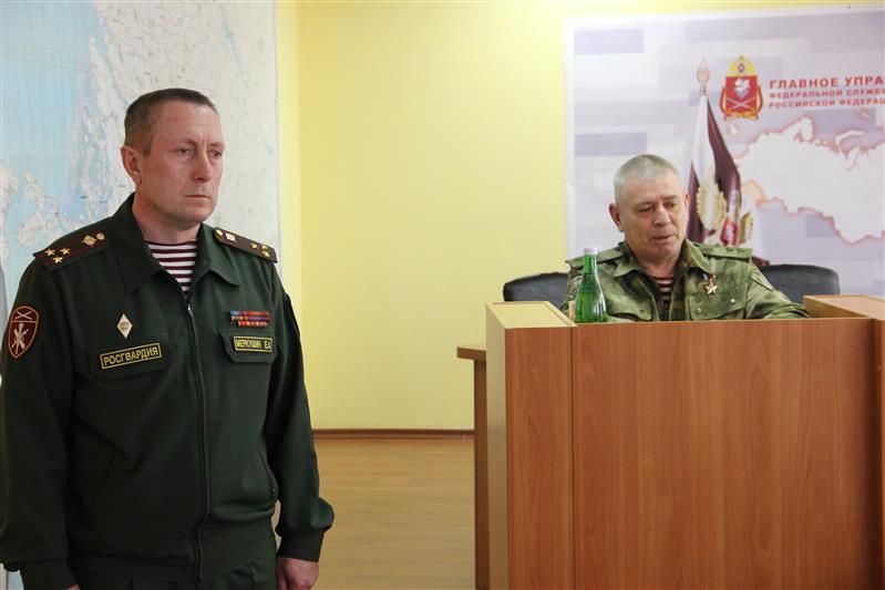 Личному составу Главного управления Росгвардии по Краснодарскому краю представлен новый руководитель