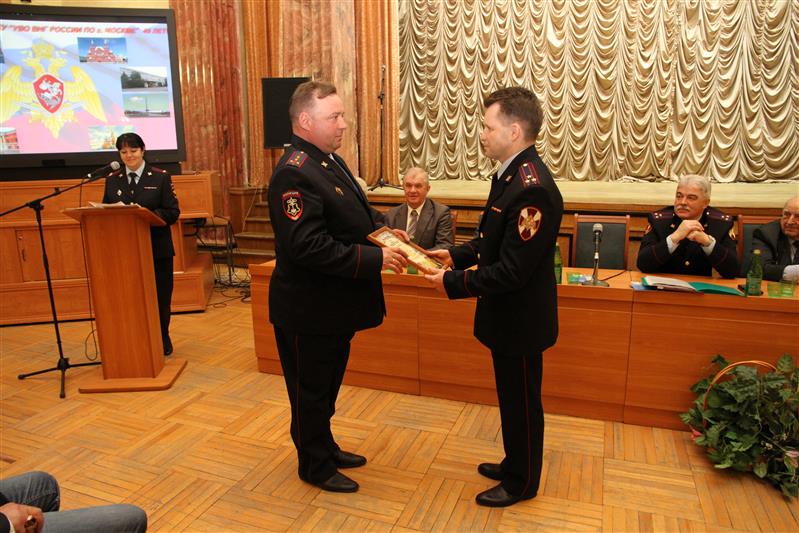 40 лет отметил 4 полк полиции ФГКУ «УВО ВНГ России по городу Москве»