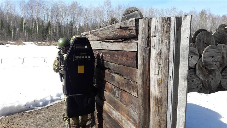 Марийский СОБР отработал задачи в ходе полевого выхода