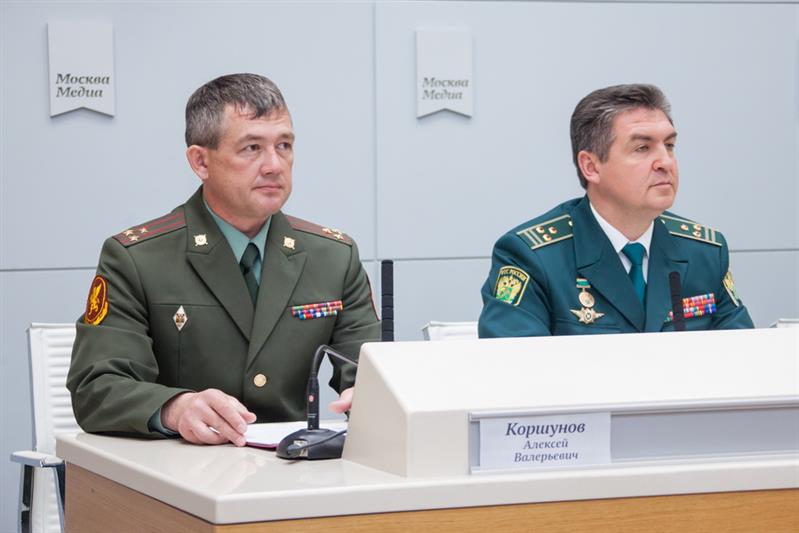 Росгвардия приняла участие в пресс-конференции, посвящённой интернациональной выставке собак «Евразия-2018»