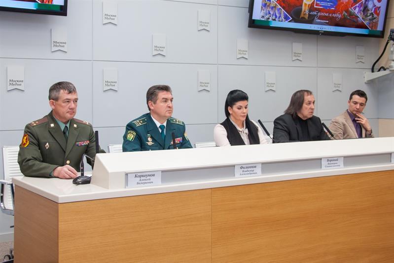 Росгвардия приняла участие в пресс-конференции, посвящённой интернациональной выставке собак «Евразия-2018»