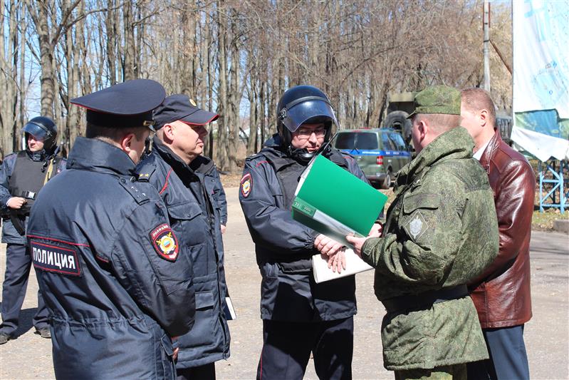 Сотрудники Управления Росгвардии по Владимирской области приняли участие в межведомственном  антитеррористическом учении 
