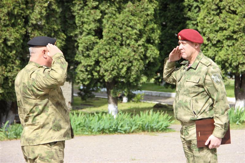 Краснодарский ОМОН на транспорте отметил 25-летний юбилей 