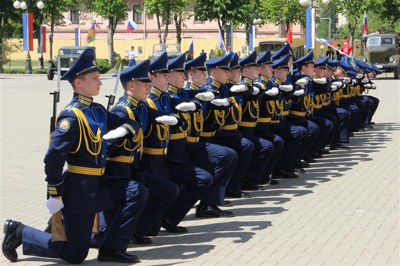 Краснодарские росгвардейцы присоединились к патриотической акции «Встреча поколений Южного федерального округа»