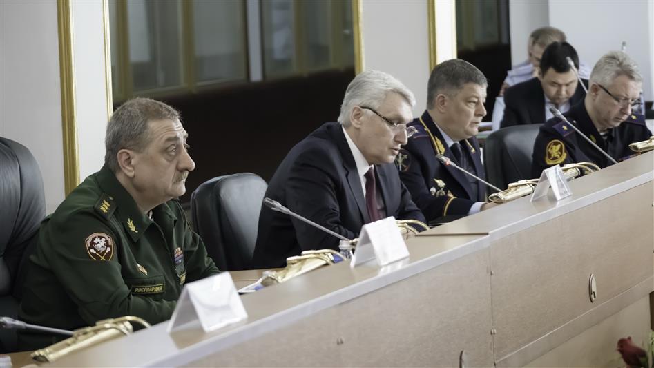 В Центральном округе Росгвардии состоялся военный совет