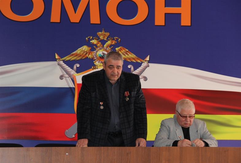 Североосетинские росгвардейцы встретились с участниками ликвидации последствий техногенной катастрофы на Чернобыльской АЭС