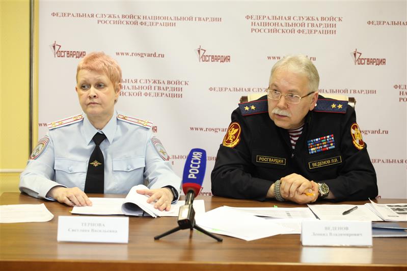 В Росгвардии рассказали о принимаемых мерах по усилению контроля за деятельностью охранных организаций (фото, видео)