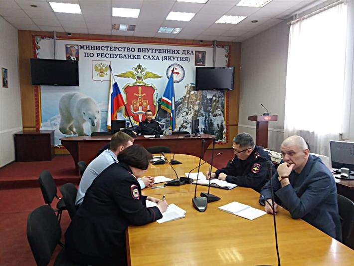 В Управлении Росгвардии по Якутии состоялось координационное совещание по вопросам охраны правопорядка в период майских праздников