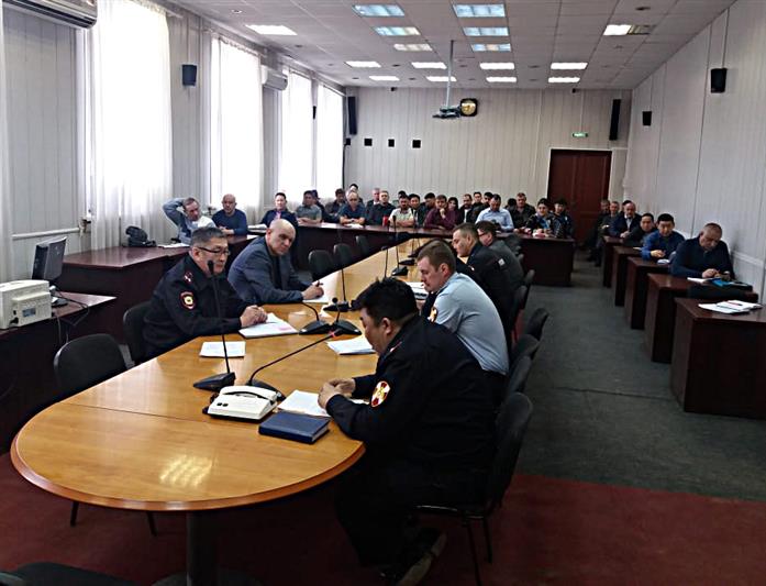 В Управлении Росгвардии по Якутии состоялось координационное совещание по вопросам охраны правопорядка в период майских праздников