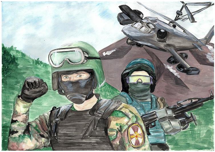 Подведены итоги конкурса детского рисунка «Моя Росгвардия»