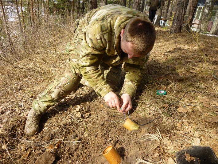 Марийский СОБР отработал задачи в ходе полевого выхода