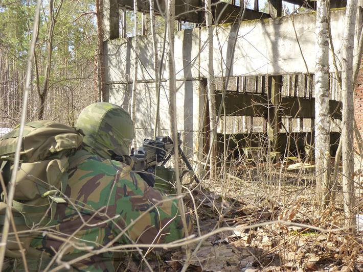 Марийский СОБР отработал задачи в ходе полевого выхода