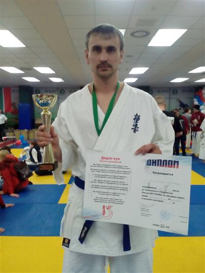 Сотрудник Отдела Росгвардии Ивановской области стал призером чемпионата России по каратэ