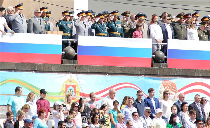 Командующий Южным округом Росгвардии принимает участие в торжествах в честь 100-летия Южного военного округа Министерства обороны