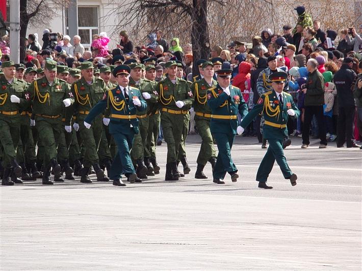 В Уральском округе войск национальной гвардии - торжества по случаю 9 Мая