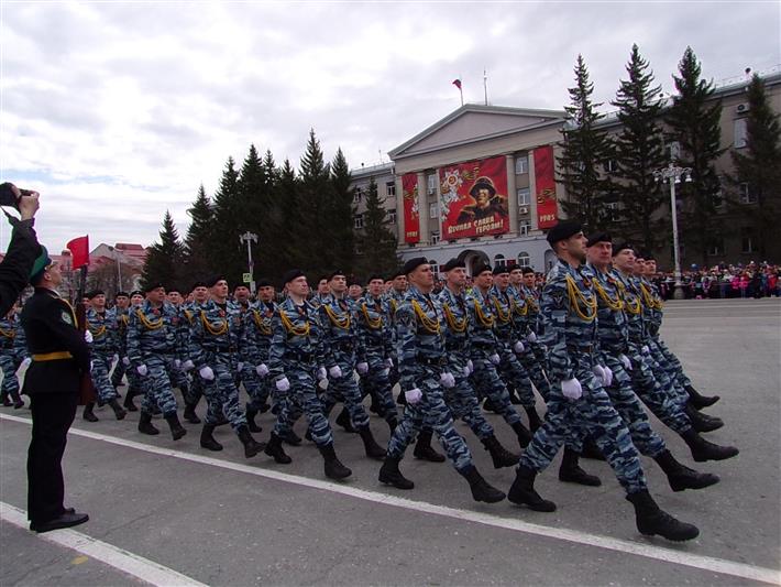 В Уральском округе войск национальной гвардии - торжества по случаю 9 Мая