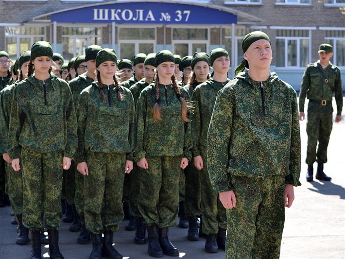 Ученики ангарского класса Росгвардии впервые примут участие в параде Победы