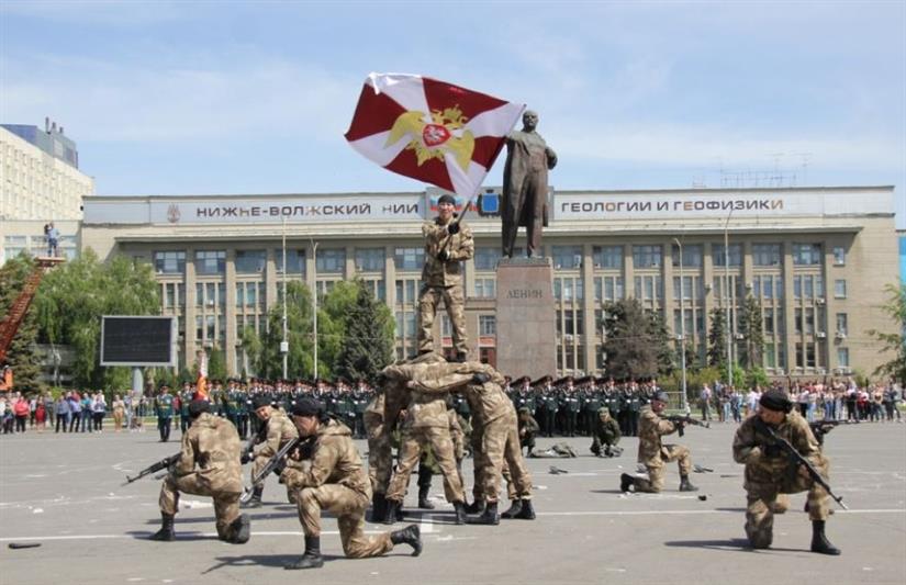 В Саратове прошла городская военно-патриотическая акция