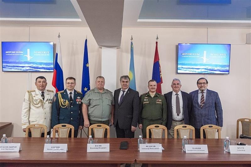 Военный оркестр Северо-Западного округа Росгвардии принял участие в VII Международном военно-музыкальном фестивале «Амурские волны»