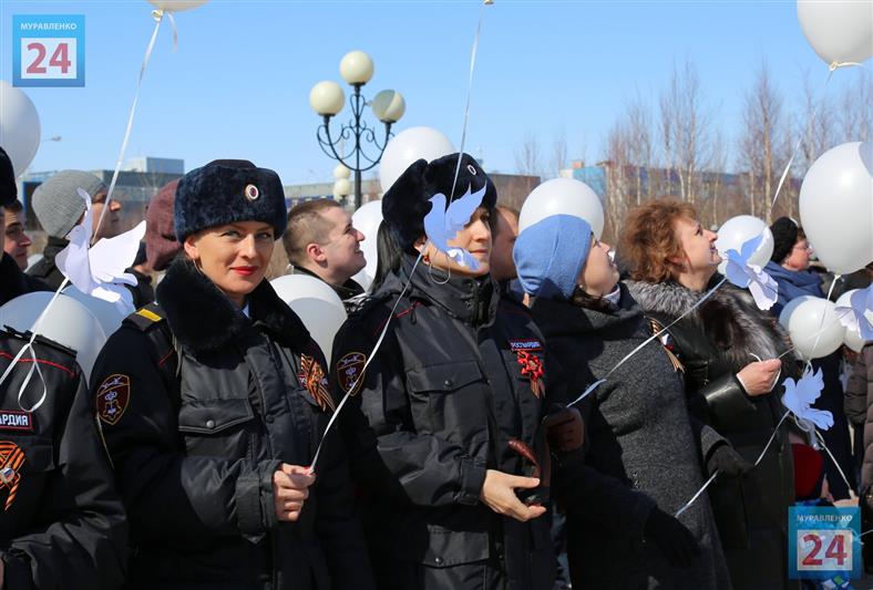 На Ямале росгвардейцы приняли участие в памятной акции «73 секунды тишины»