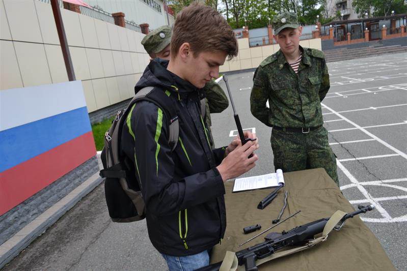 Приморские росгвардейцы провели учебные сборы по основам военной службы