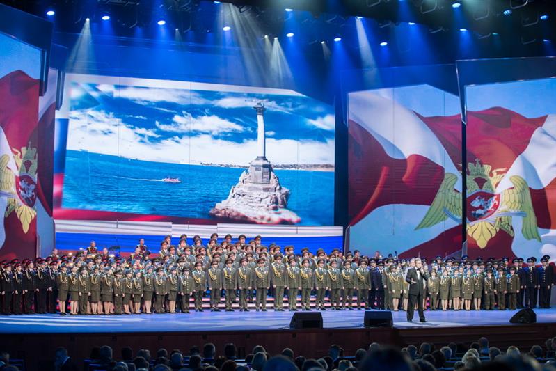В Кремле состоялся торжественный вечер, посвященный Дню Росгвардии 