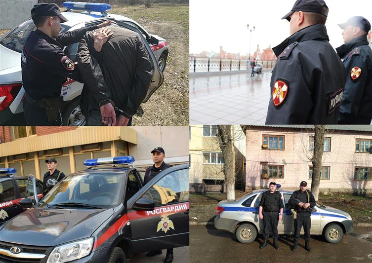 В Приволжье сотрудники Росгвардии задержали подозреваемых в совершении преступлений