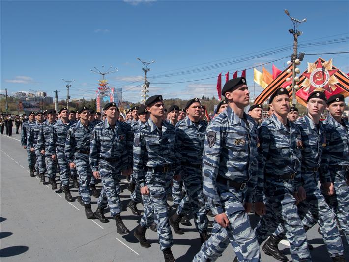 В Приволжском федеральном округе подразделения Росгвардии приняли участие в парадах и праздничных шествиях, посвящённых 73-й годовщине Победы в Великой Отечественной войне