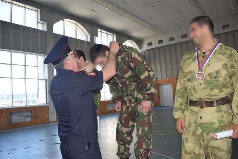 В Дагестане прошли соревнования по военно-прикладным видам спорта среди сотрудников спецподразделений Росгвардии