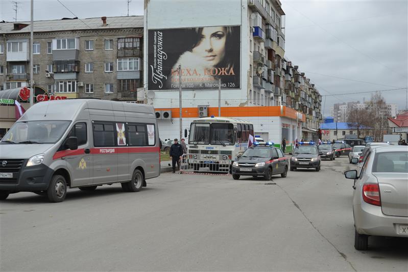 Курганская область встретила участников акции Росгвардии «Вахта памяти. Сыны Великой Победы»