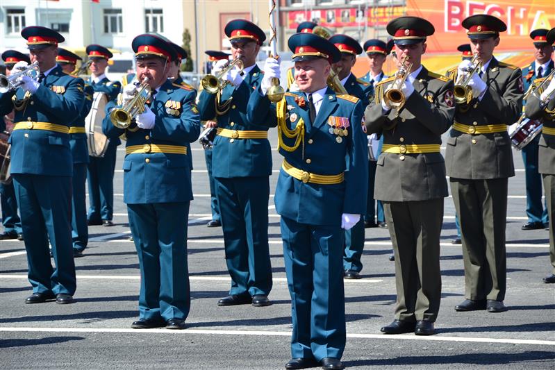 В Приволжском округе подразделения Росгвардии приняли участие в генеральных репетициях парадов и праздничных шествий