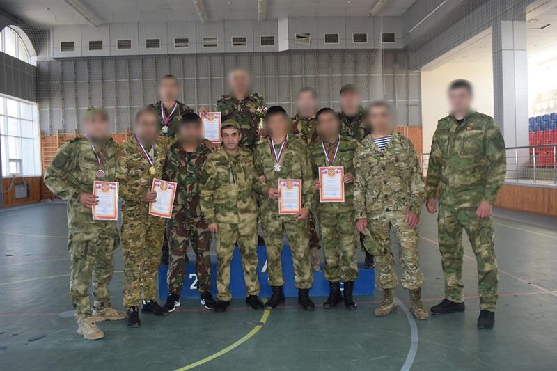 В Дагестане прошли соревнования по военно-прикладным видам спорта среди сотрудников спецподразделений Росгвардии
