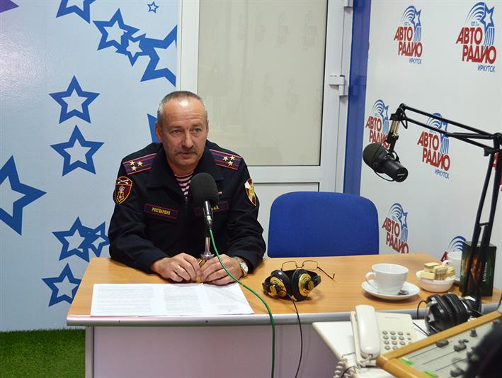 Руководитель подразделения Росгвардии рассказал иркутским радиослушателям о способах защиты жилища 